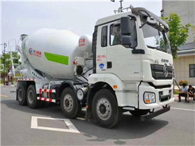 陜汽德龍新M3000輕量化12方發(fā)車